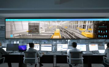 Od arkusza Excela do inteligentnej fabryki: realna ścieżka transformacji AI dla MŚP Operatorzy w nowoczesnej sterowni monitorujący cyfrowe ekrany systemów